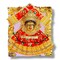 Varalaxmi Goddess Face Set Devi Mata Mukhota Mahalaxmi Face Idol Gotta with Embroidery Dress Jewelry for Vara Lakshmi Vratam Navaratri Margashirsha Vratha Pooja Temple